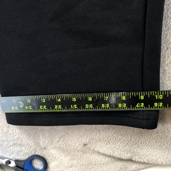 NWT Athletic Works Mens Activewear Pants XXL Black Fleece Straight Sweatpants - Picture 8 of 14